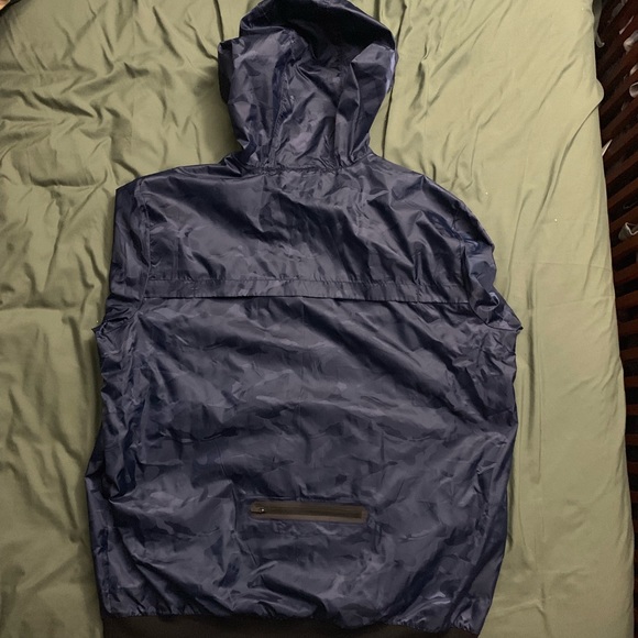 Ideology Camo Windbreaker Hoodie (Obsidian Blue) - Picture 4 of 5
